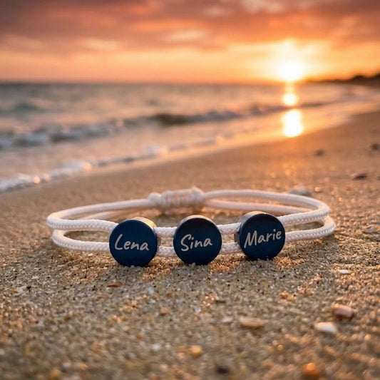 2mm fine bracelet - with personal engraving Family