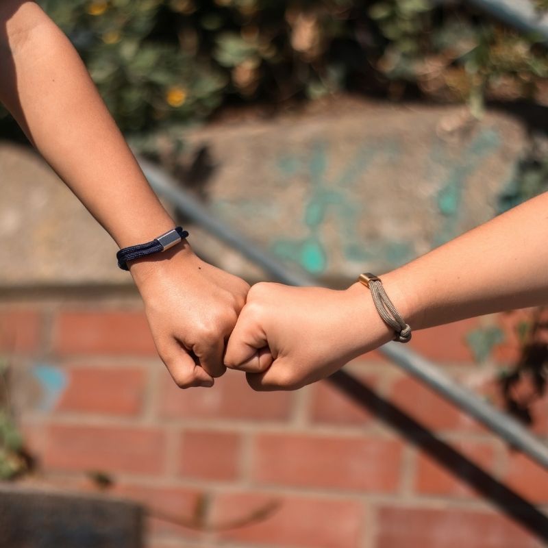 4mm-Double Band für Beste Freunde