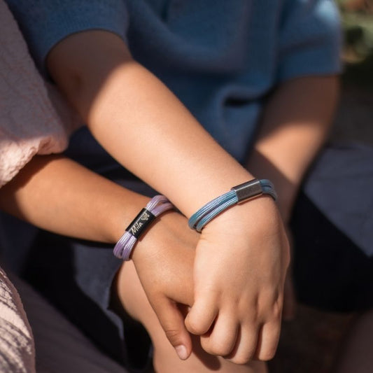 4mm Double Band - with personal engraving Family